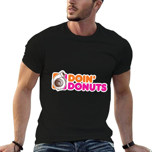Doin' Donuts - Funny Racing & Drift Car Enthusiast T-Shirt