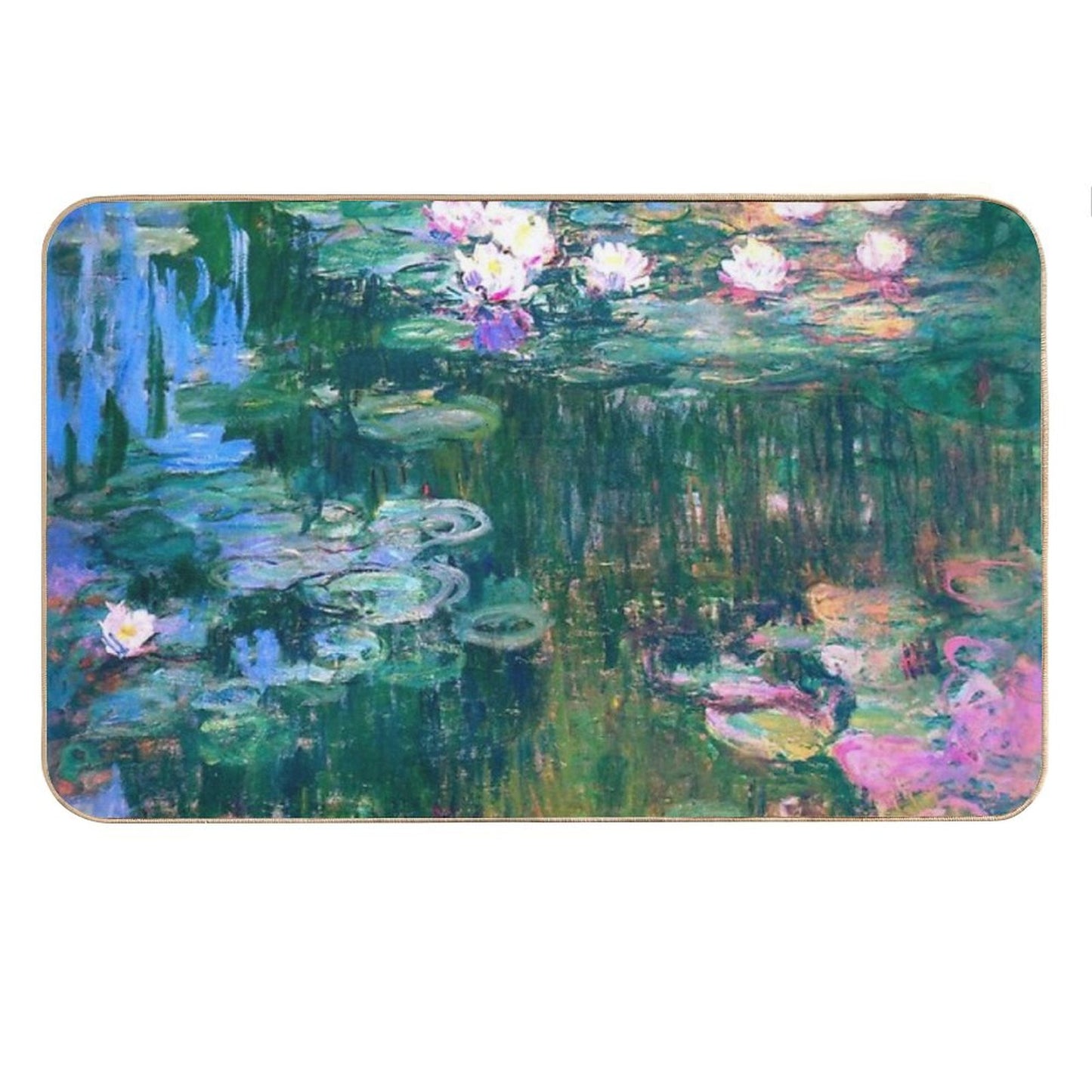 Water Lilies Monet Bath Mat