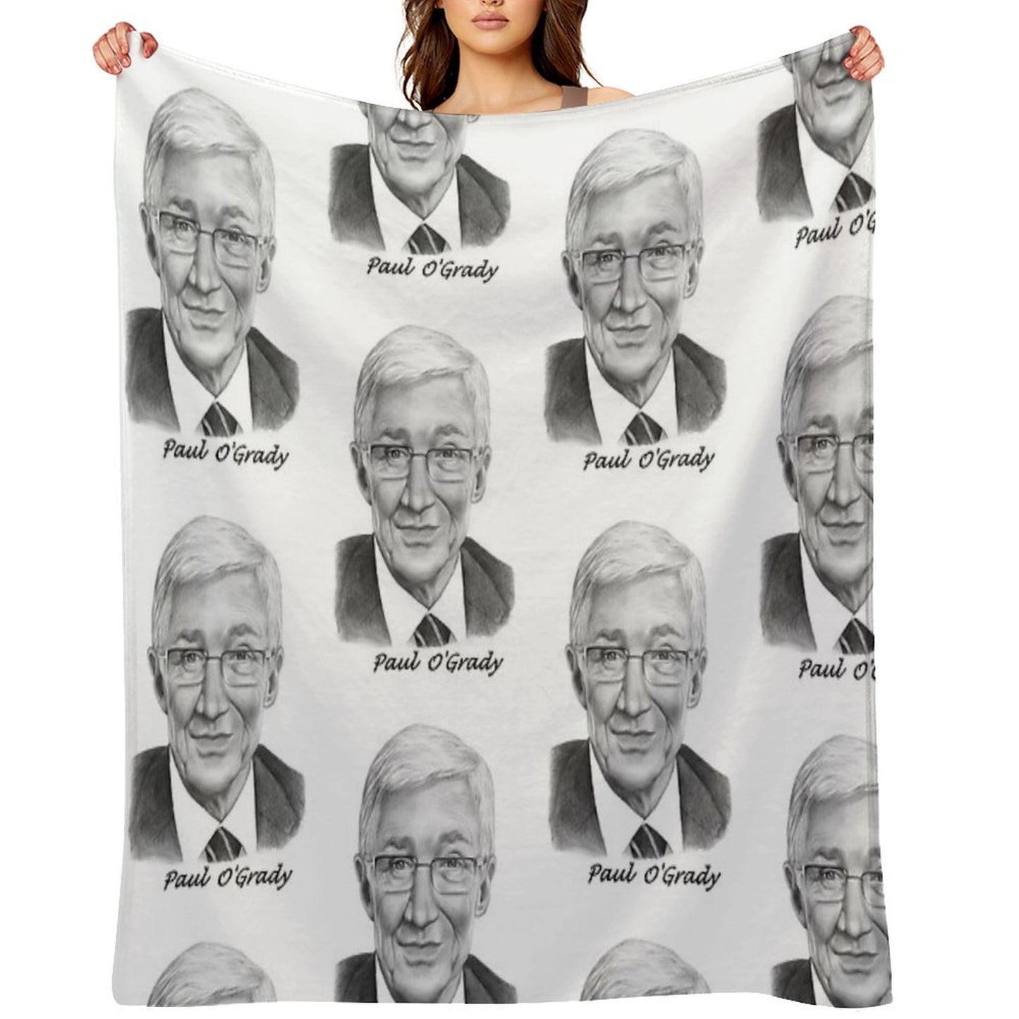 Paul O'Grady Throw Blanket