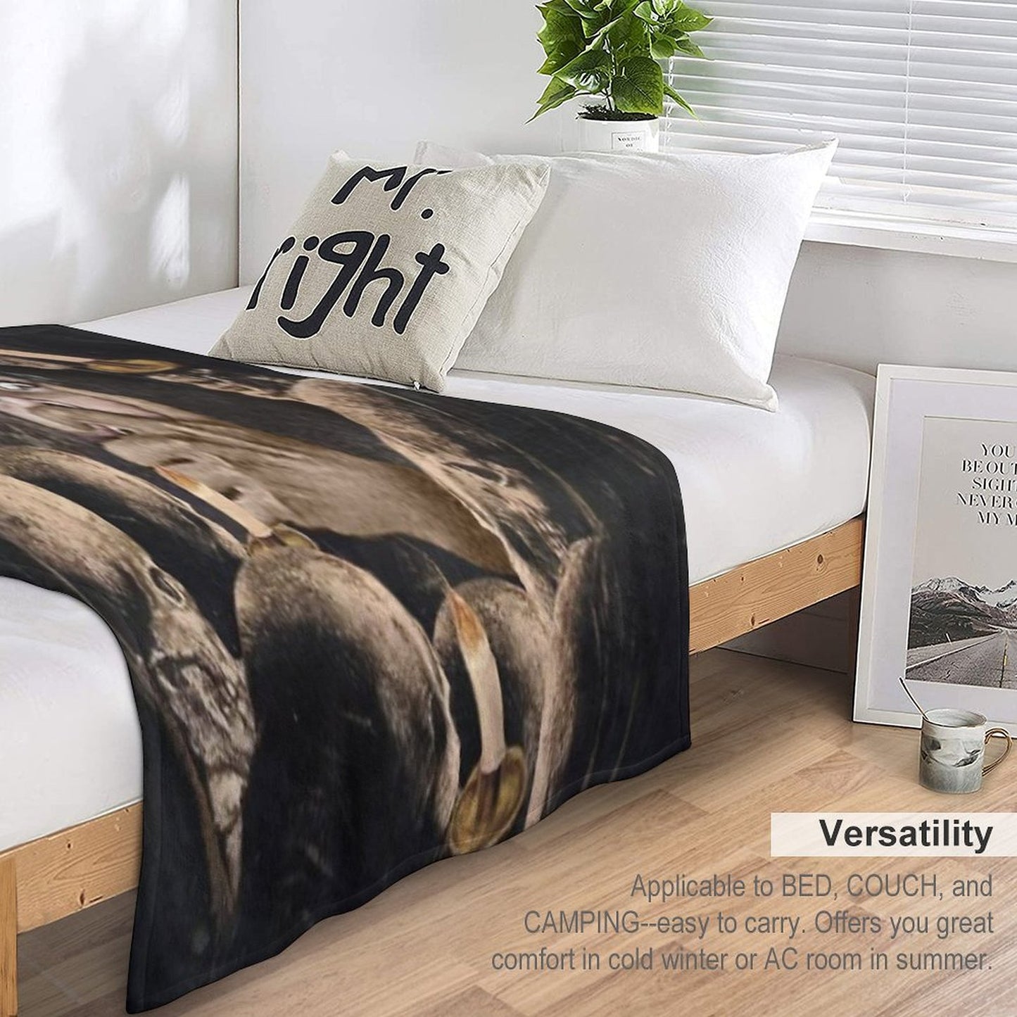 DARK VIGIL⠀ Throw Blanket