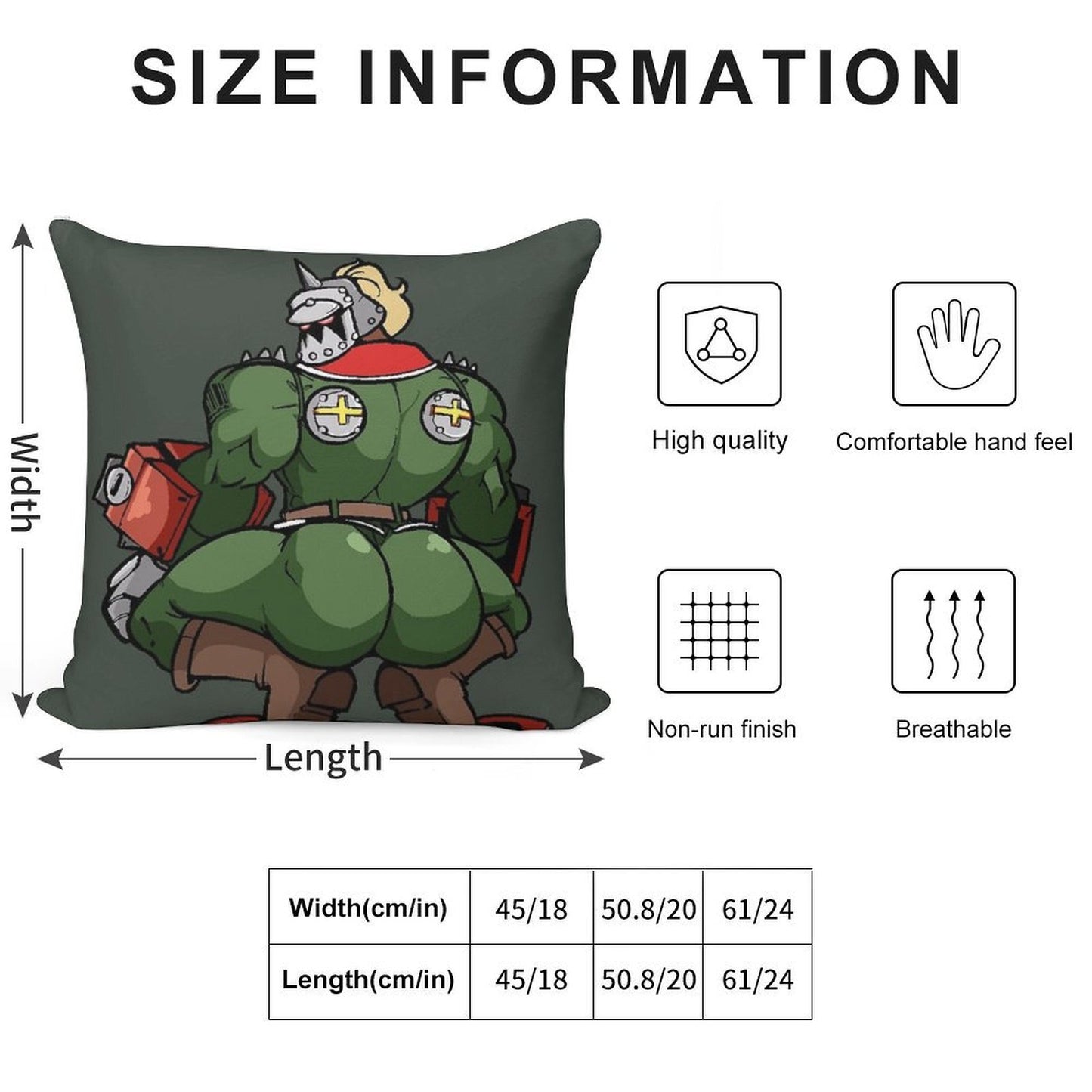 Potemkin Culo Soft Anti-Pilling Throw Pillow