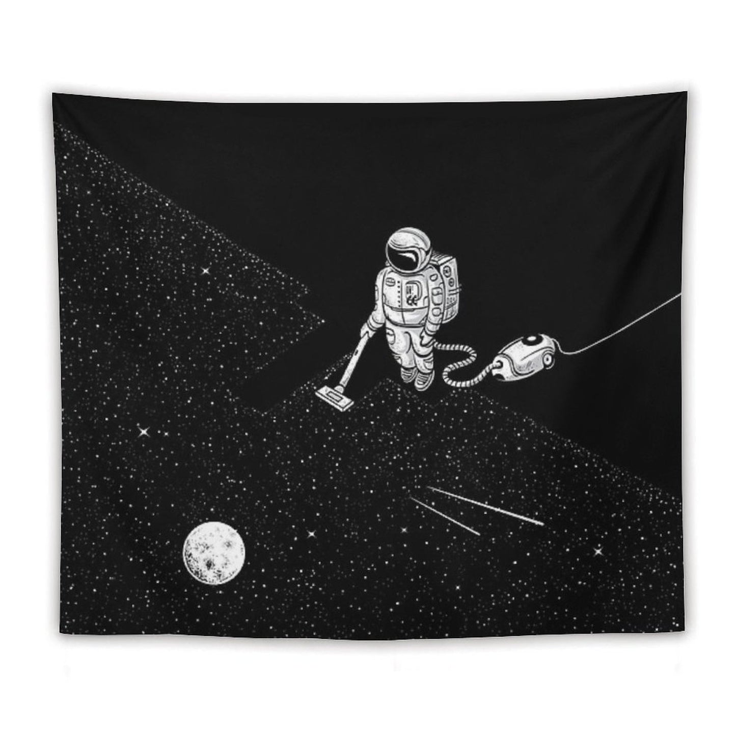 Space Cleaner Tapestry