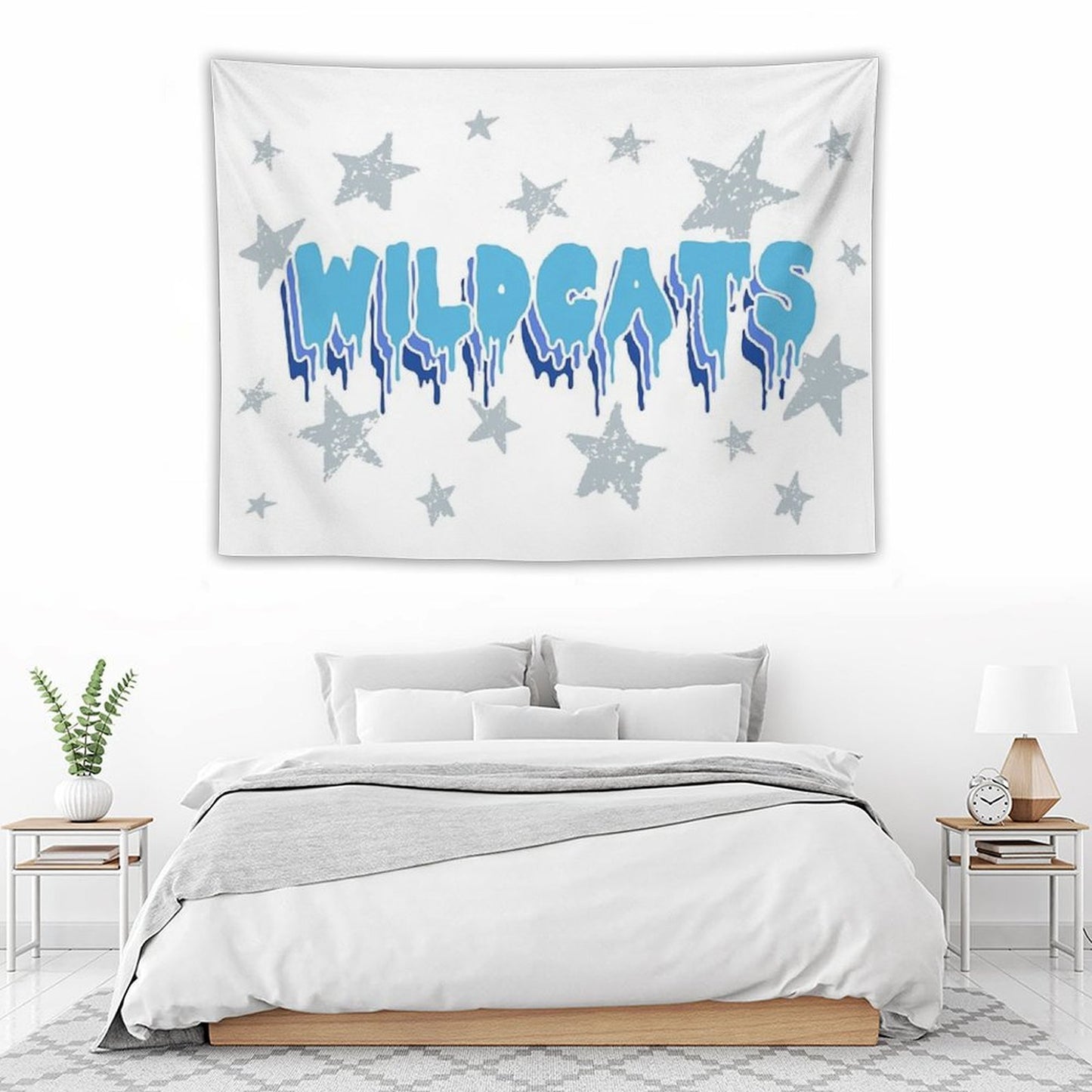 Wildcats Drip Tapestry