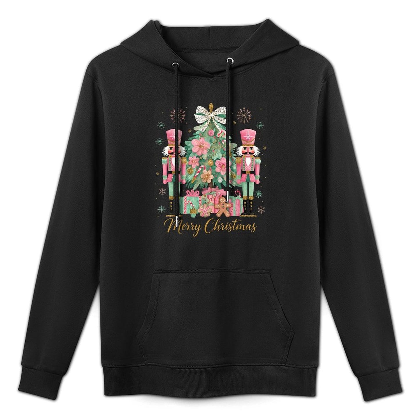 Nutcracker Merry Christmas Tree Ballet Dance Women Kids Girl Layering Staple Hoodie