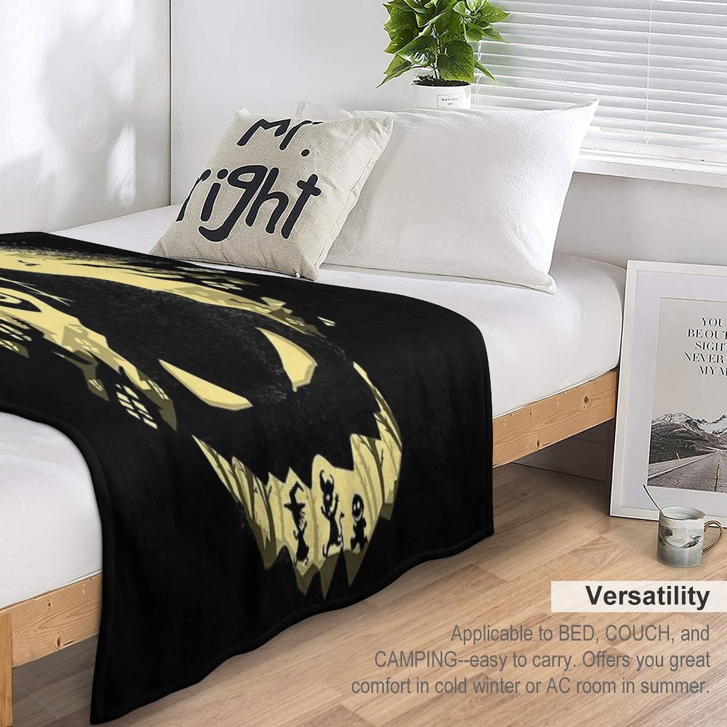 Jack's Nightmare Throw Blanket