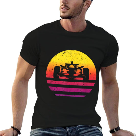 Racing Car Retro Style Vintage T-Shirt
