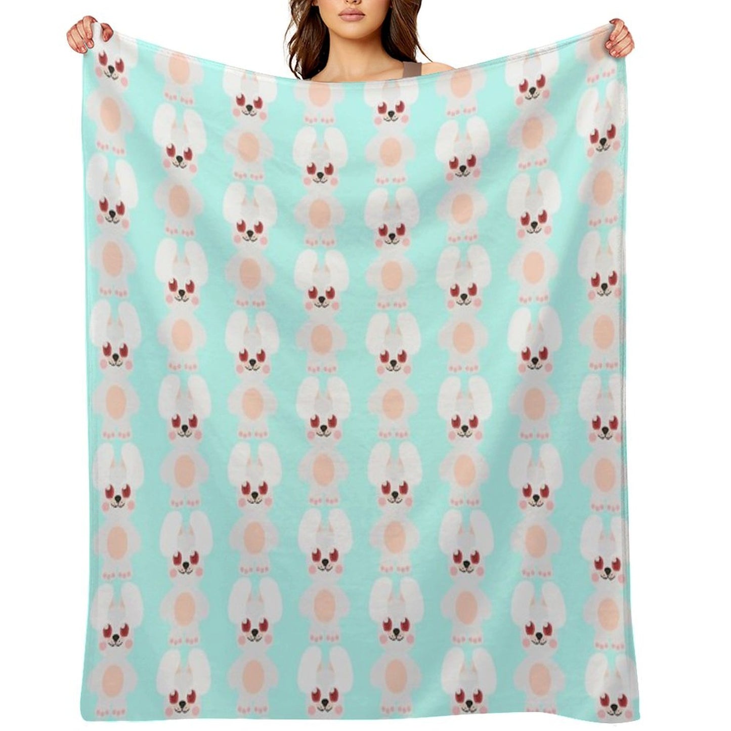 Bandy The Bunny Throw Blanket