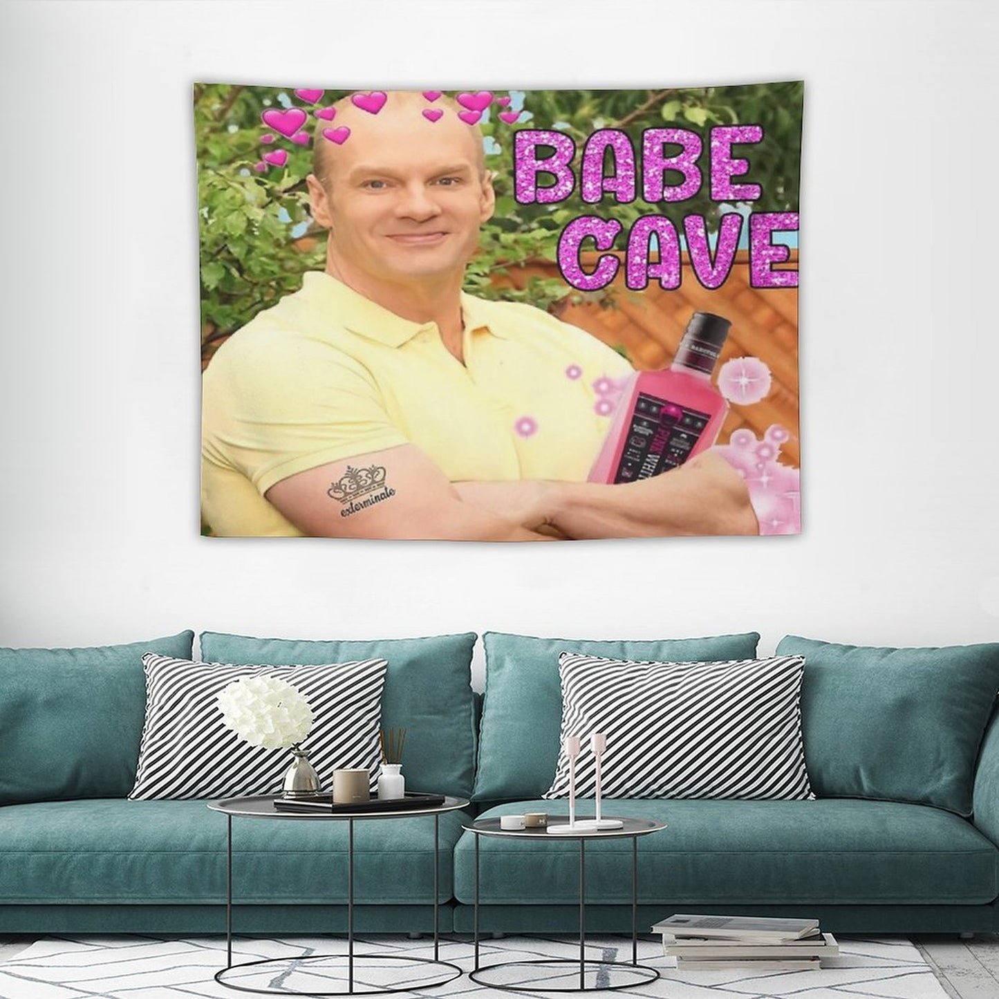 Bob Duncan Wow Party Ready Bob Is Babe Cave Tapestry