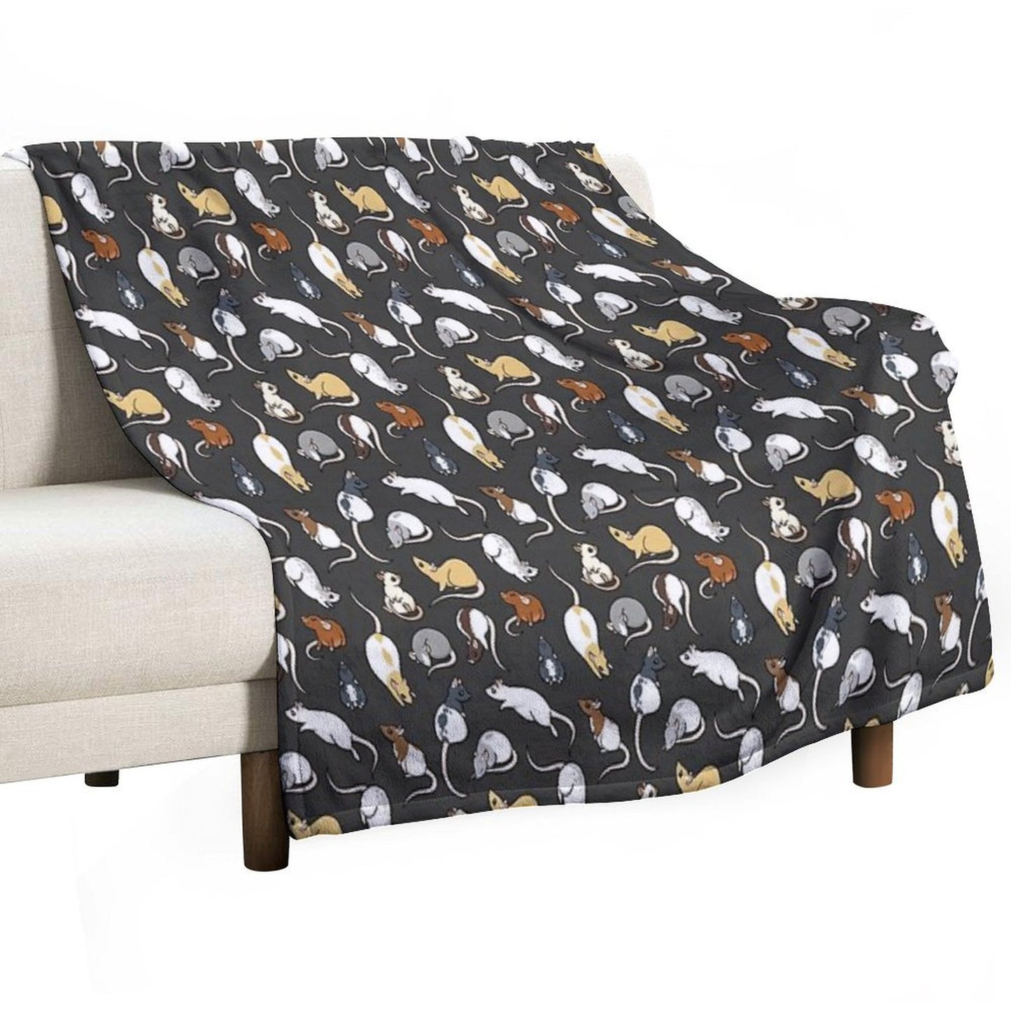 Rats Throw Blanket