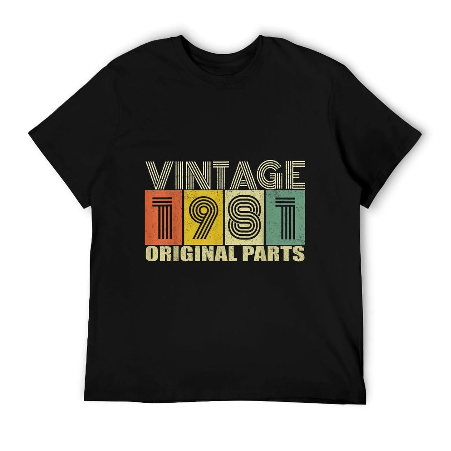 Vintage 1981 40th Birthday Gift Men Women 40 Years Old Graphic-printed T-Shirt