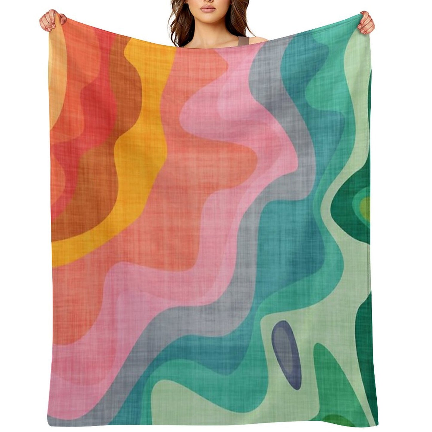 Flouncy Flouncy Throw Blanket