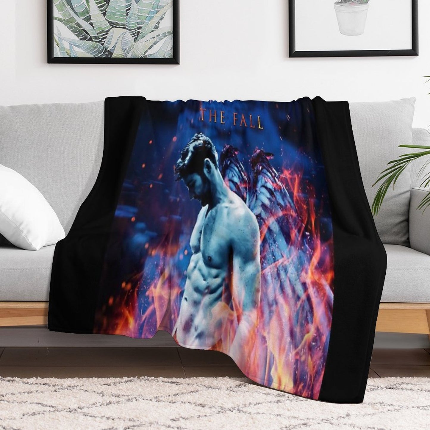 Lucifer - The Fall Throw Blanket