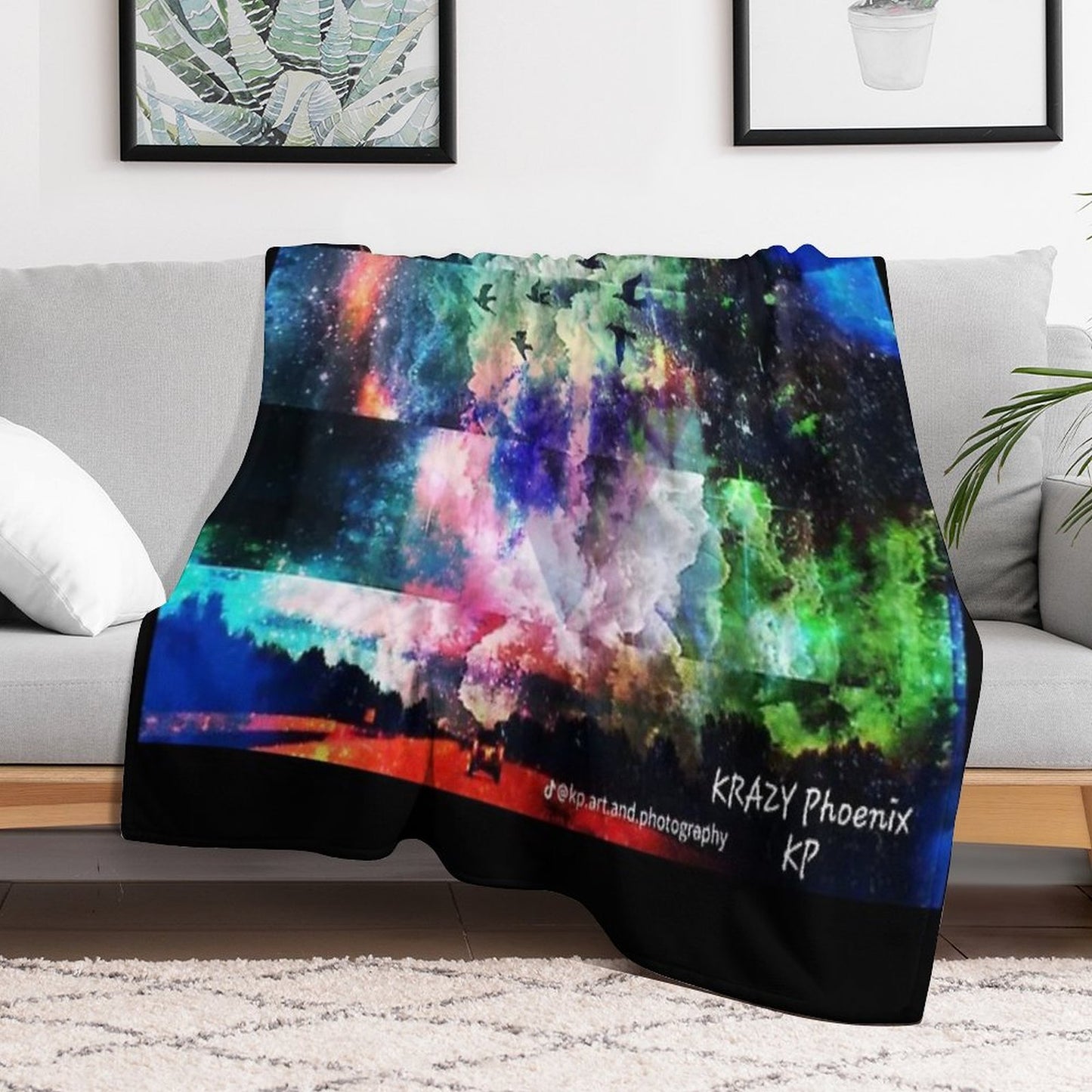 Immigrant Song Throw Blanket