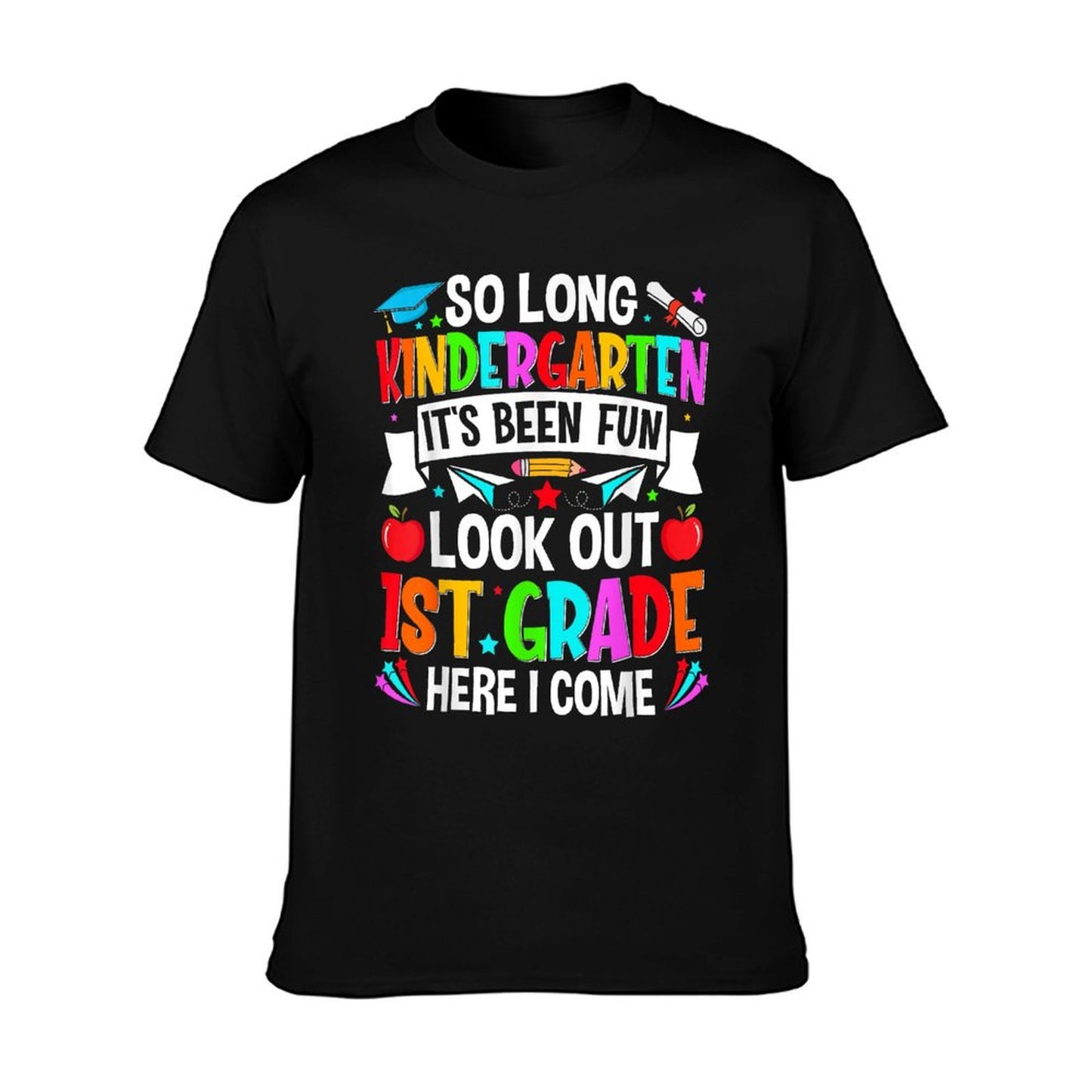 Kindergarten Graduation Shirt 2025 Kids Boys Girls Graduate T-Shirt