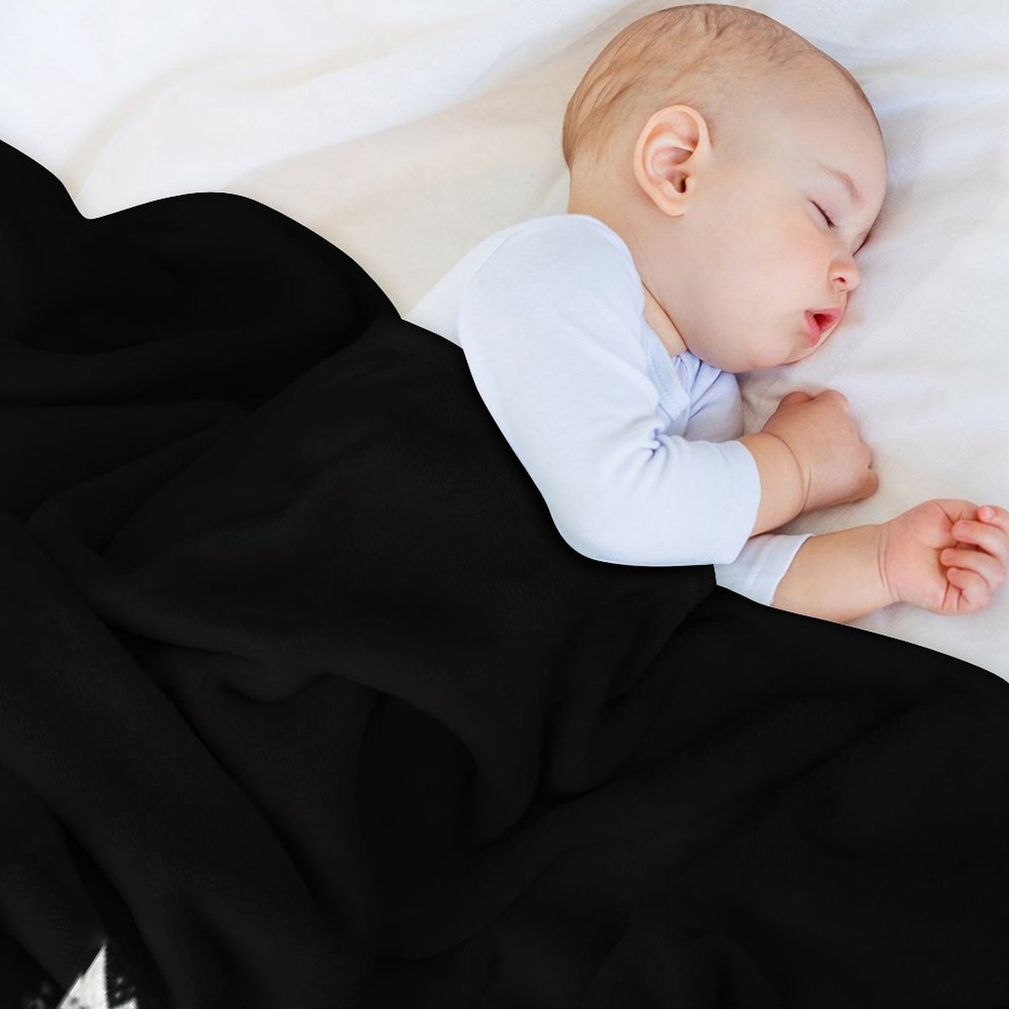 The White Wolf Throw Blanket