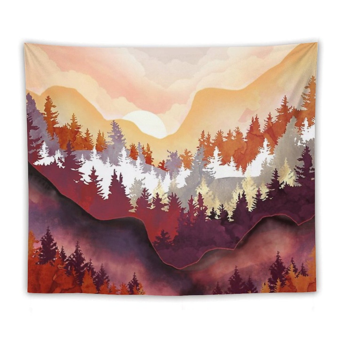 Amber Forest Tapestry