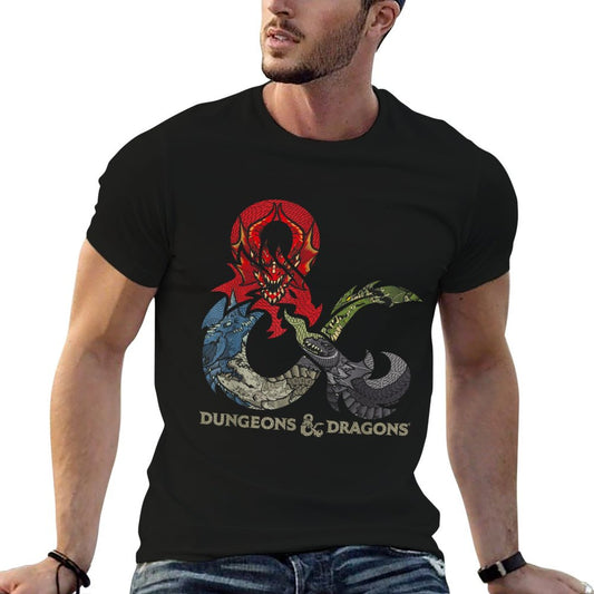 Dungeons & Dragons Dragon Ampersand Logo T-Shirt
