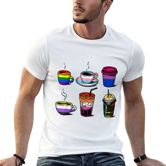 Pride LGBT Coffee  Classic T-Shirt