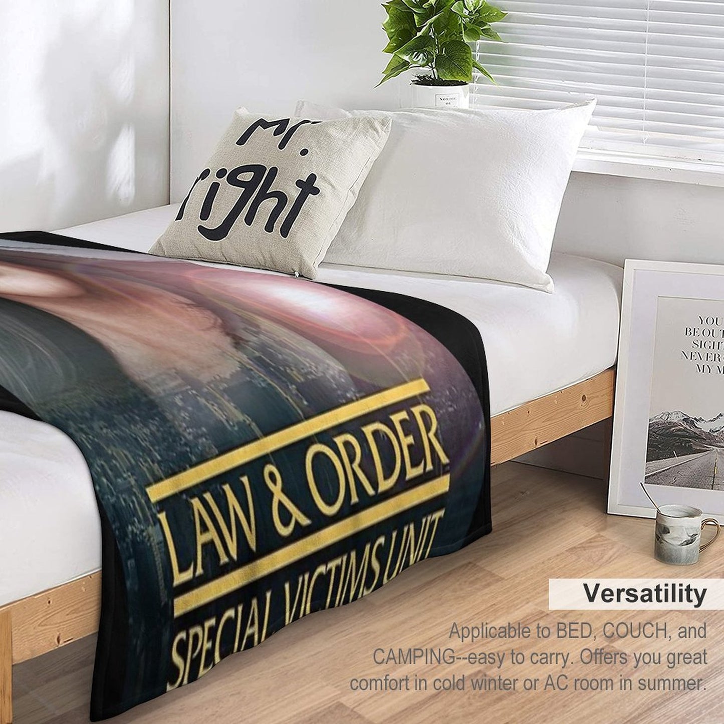 Law & Order SVU Throw Blanket