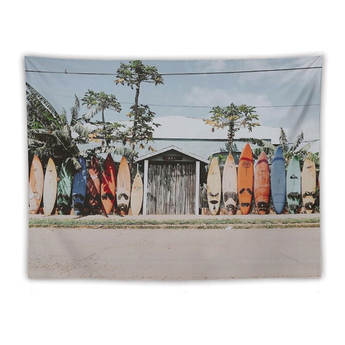 Lets Surf Lxxxiii Tapestry