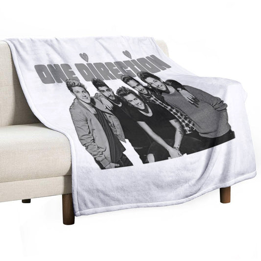 One Direction Together Throw Blanket