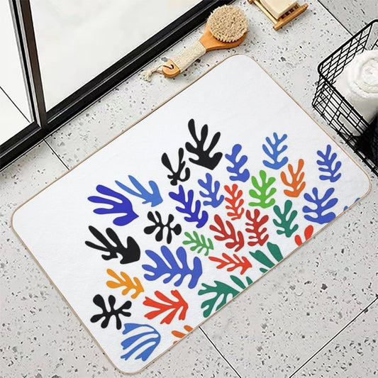 Matisse Floral Pattern #1 Bath Mat