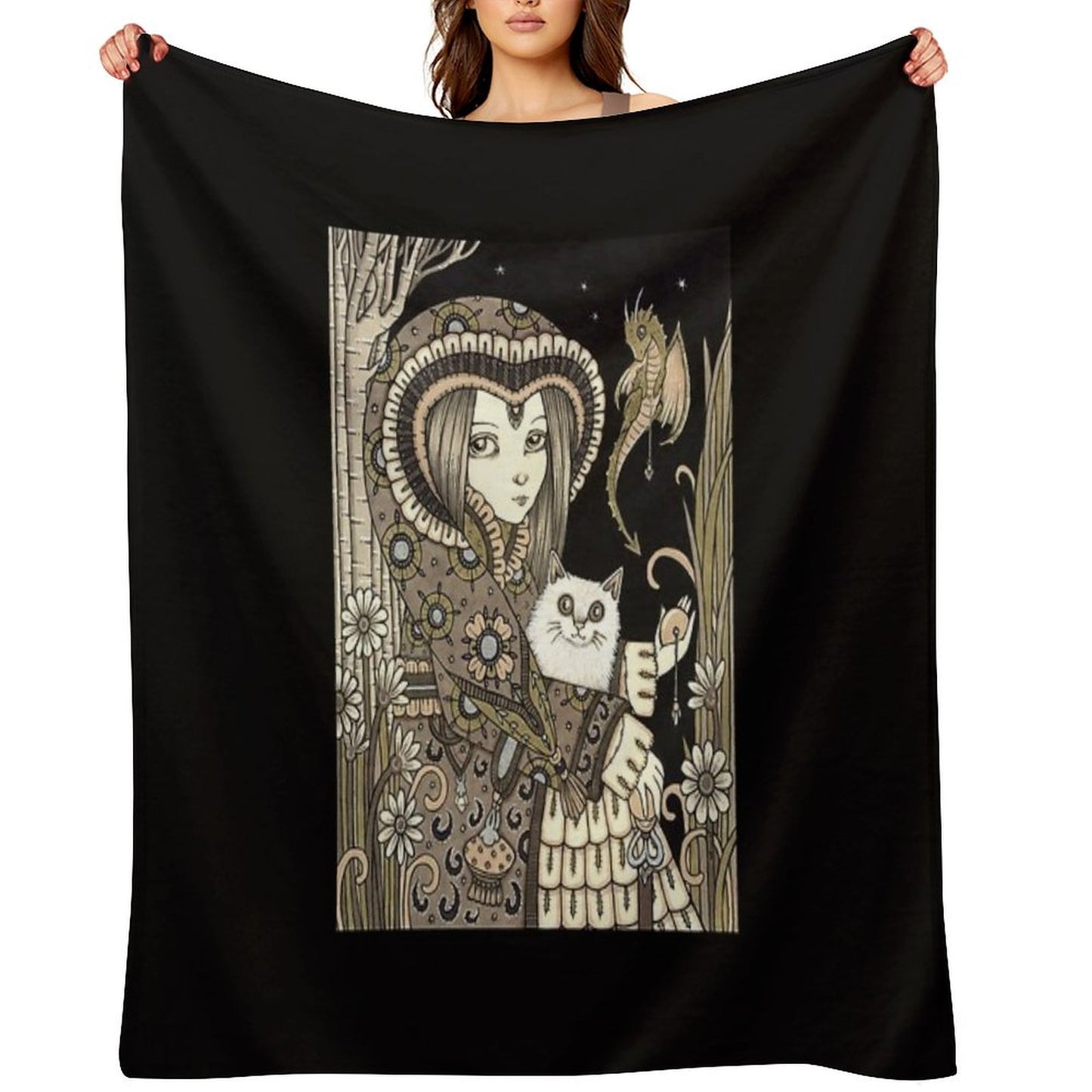 The Oracle Throw Blanket