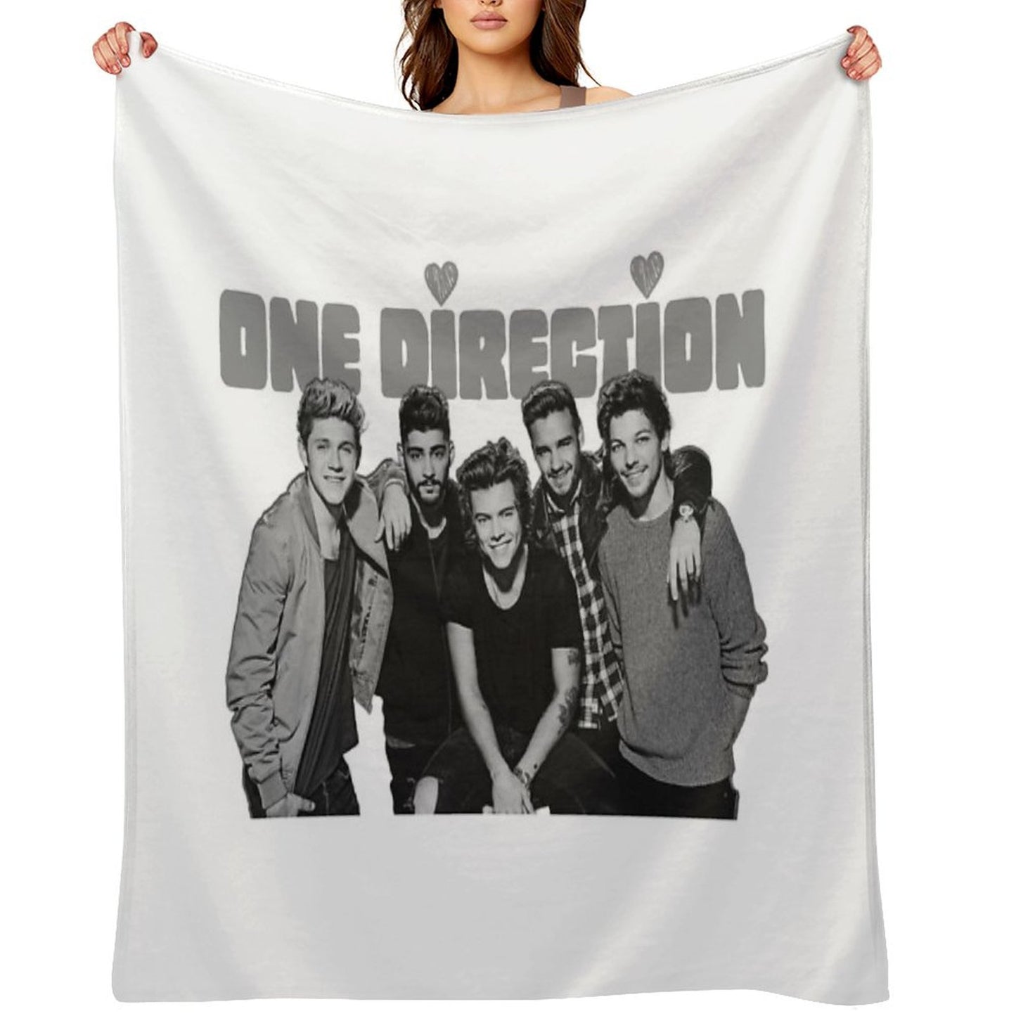 One Direction Together Throw Blanket