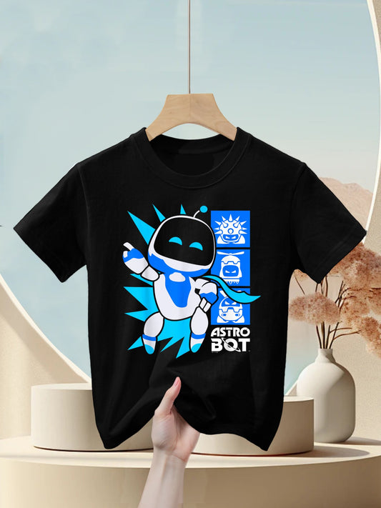 Astro Bot Rescue Mission Victory Pose Game Kids T-Shirt