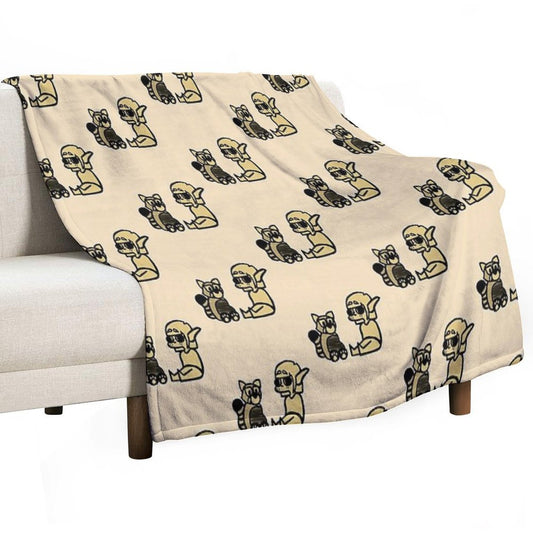 Dr. Animal Throw Blanket
