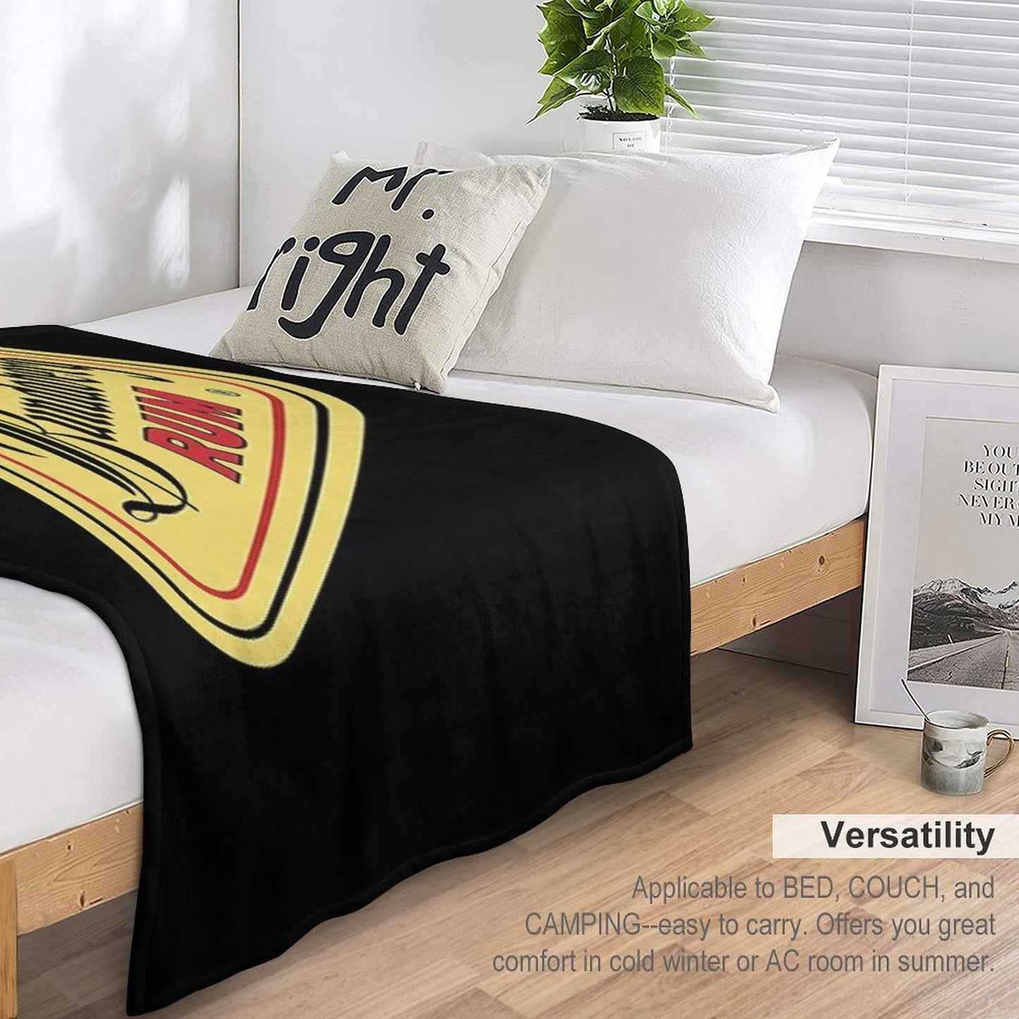 BEST SELLER Bundaberg Rum Logo Merchandise Throw Blanket