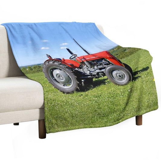 Massey Ferguson 35 Tractor Throw Blanket