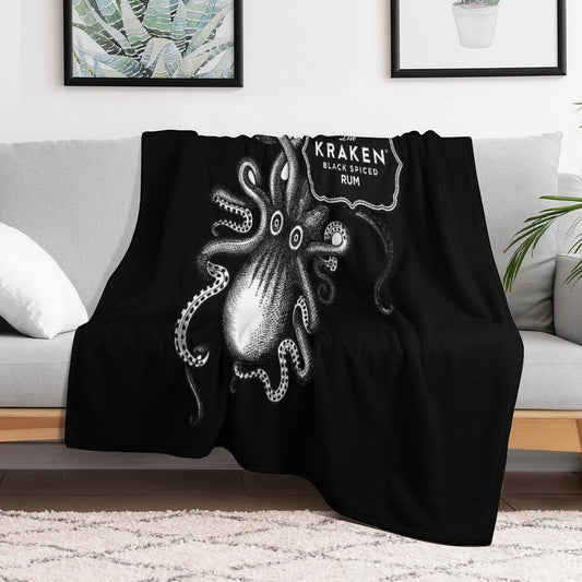 Kraken Rum Throw Blanket