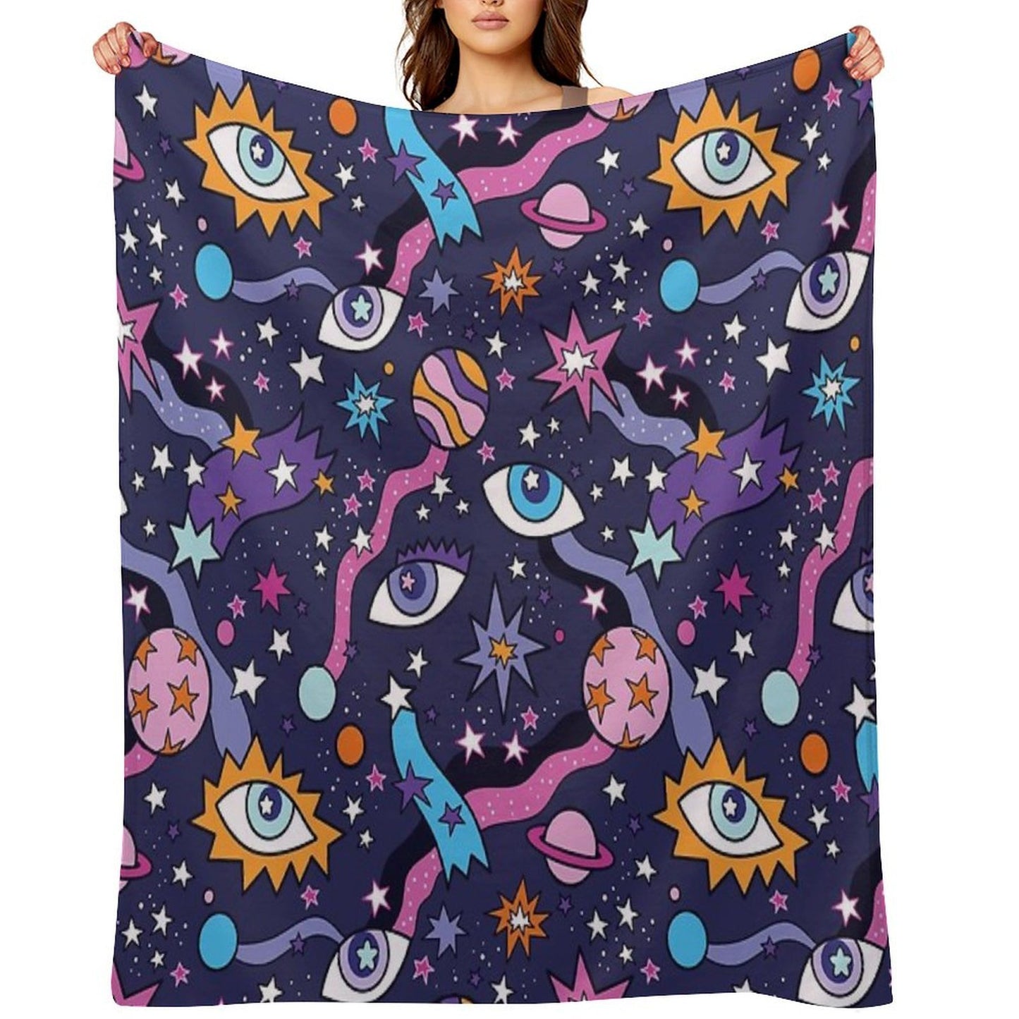 Stargazing Throw Blanket