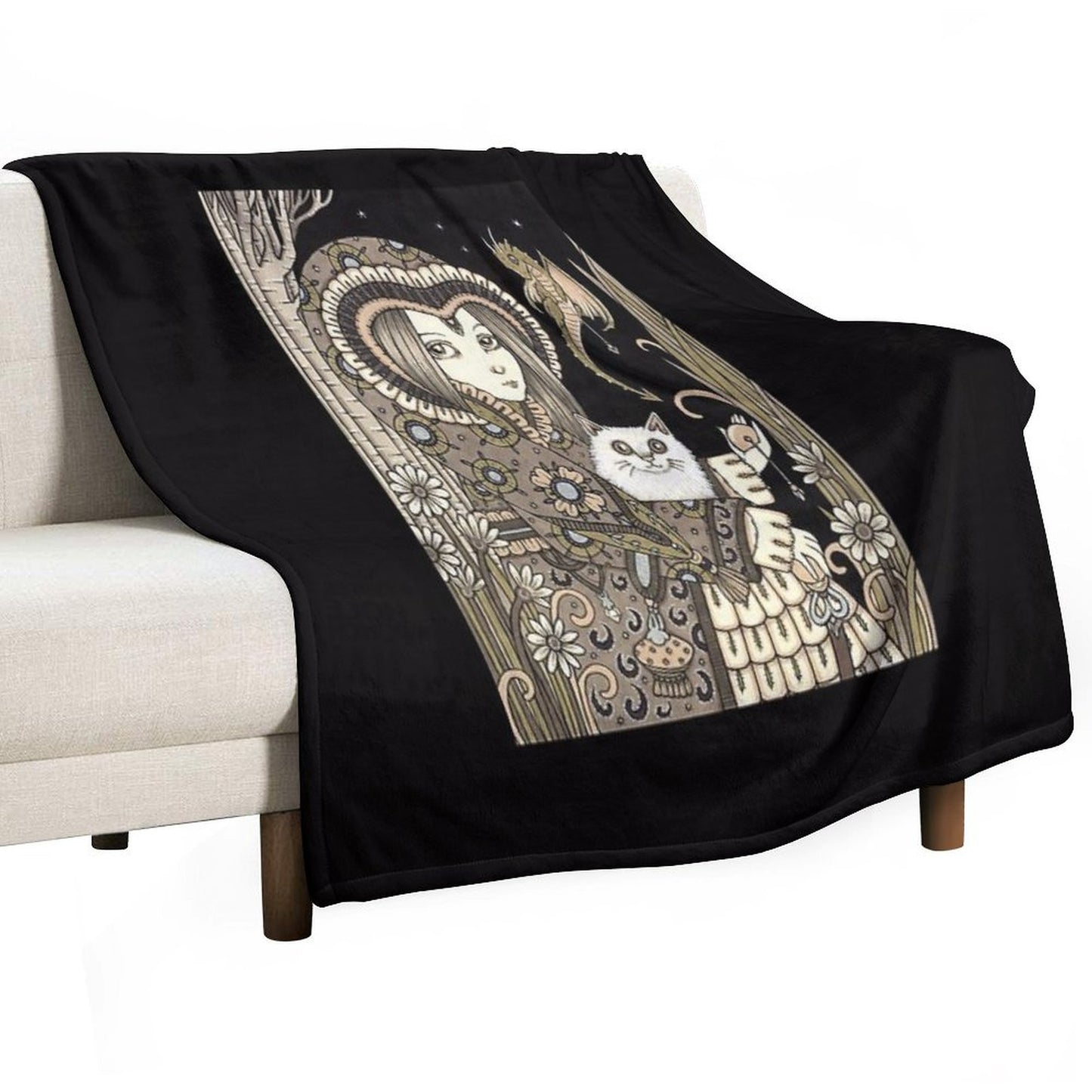 The Oracle Throw Blanket