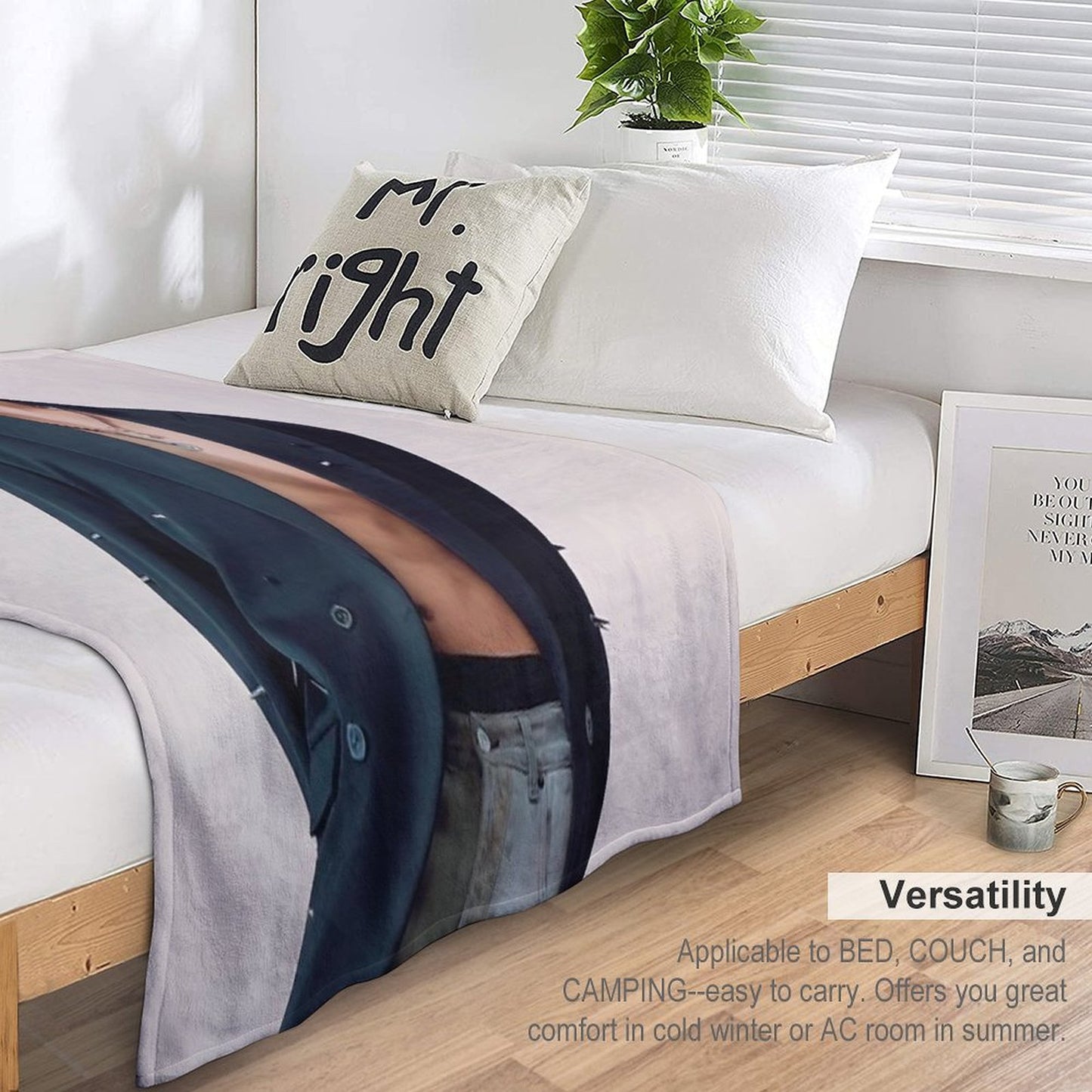 Bts Jungkook Throw Blanket