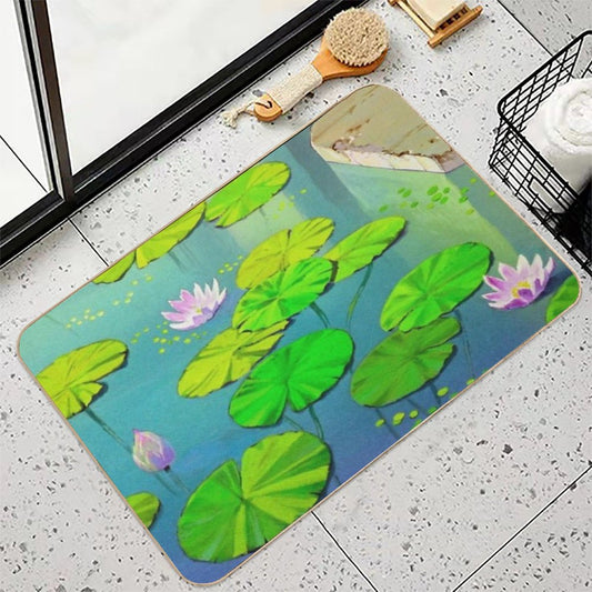 Anime Movie Scenery Bath Mat