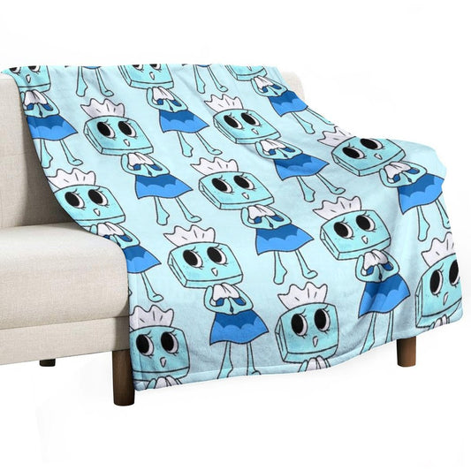 Tisha The Tissue Box!! Throw Blanket