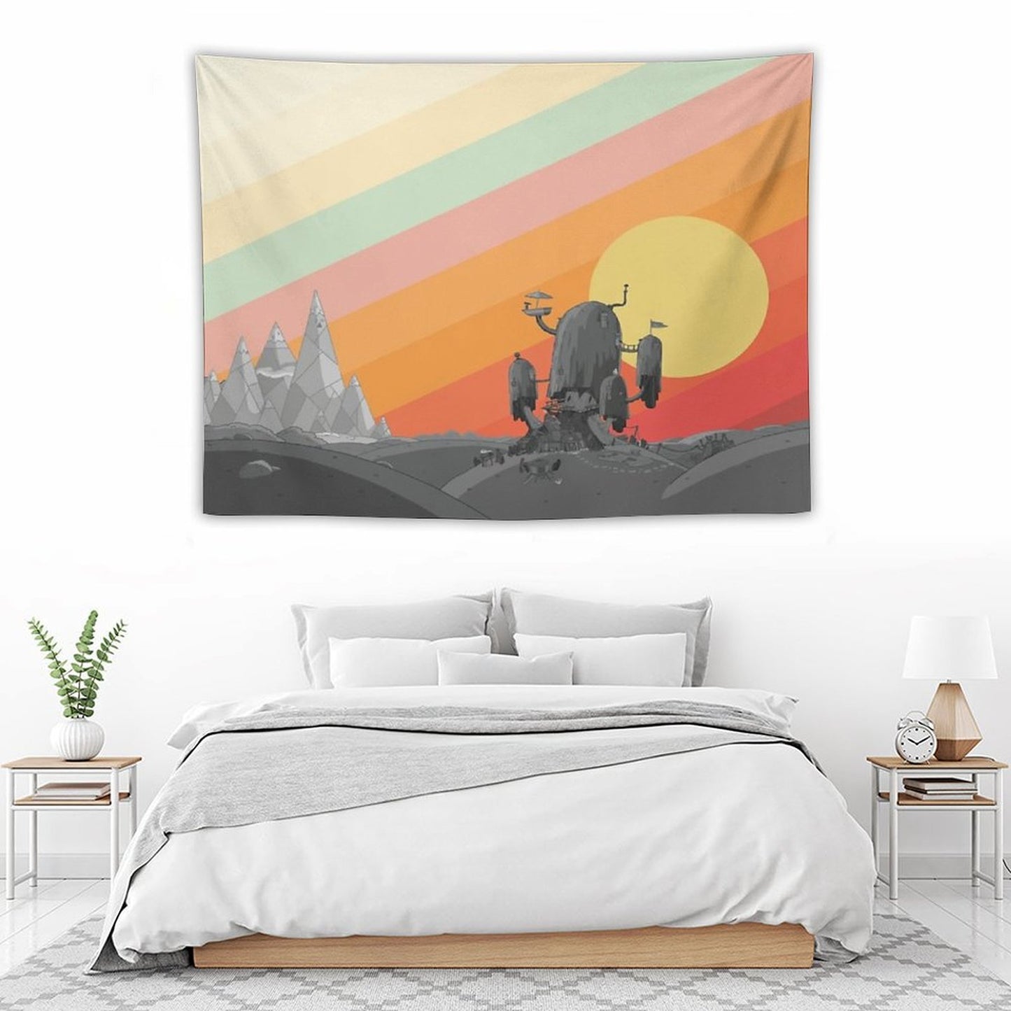Land Of Ooo (Adventure Time) Tapestry