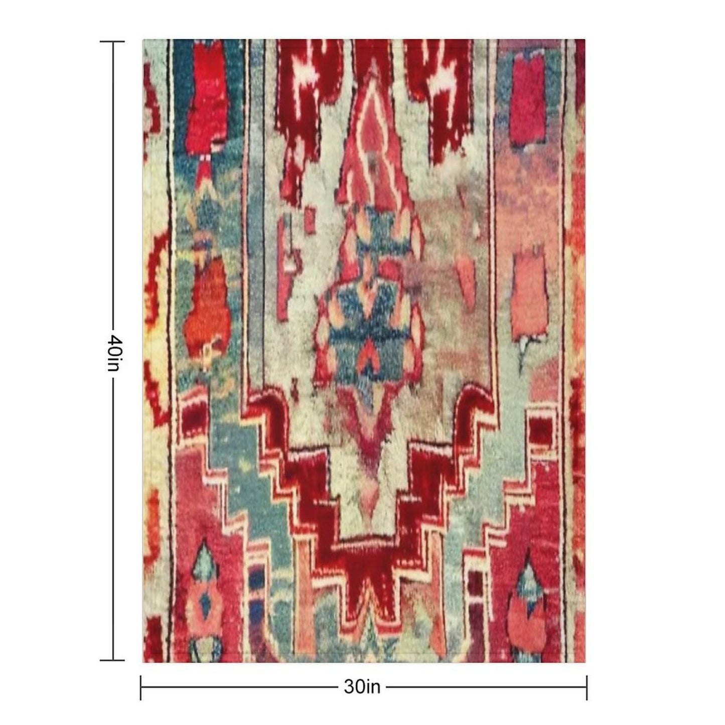 Bohemian Wanderlust Throw Blanket