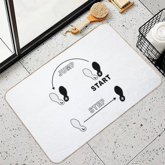 Rocky Horror Time Warp Dance Bath Mat