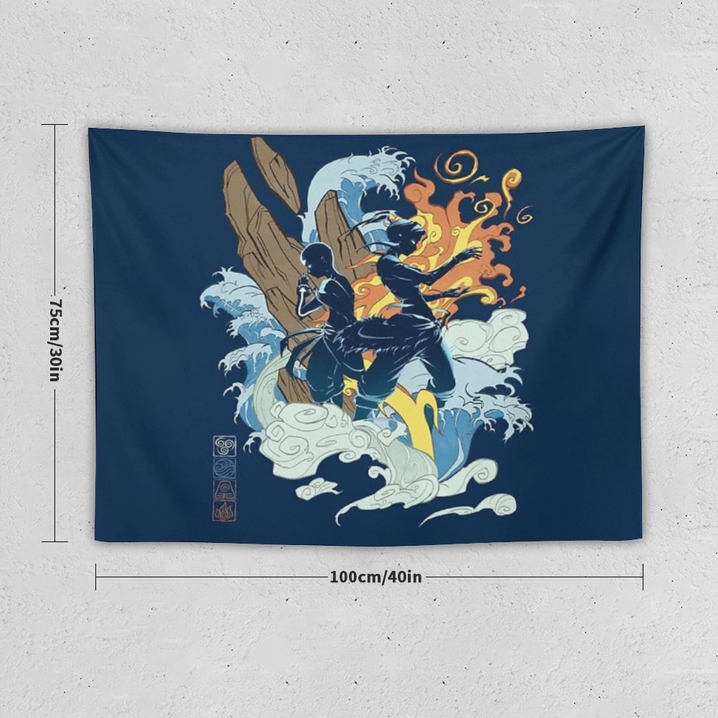 Two Avatars Tapestry
