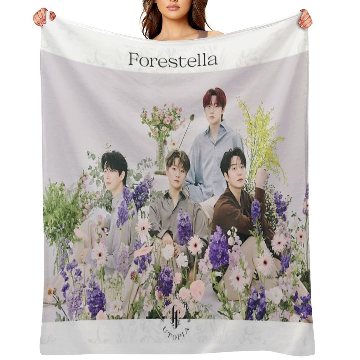 Forestella Throw Blanket