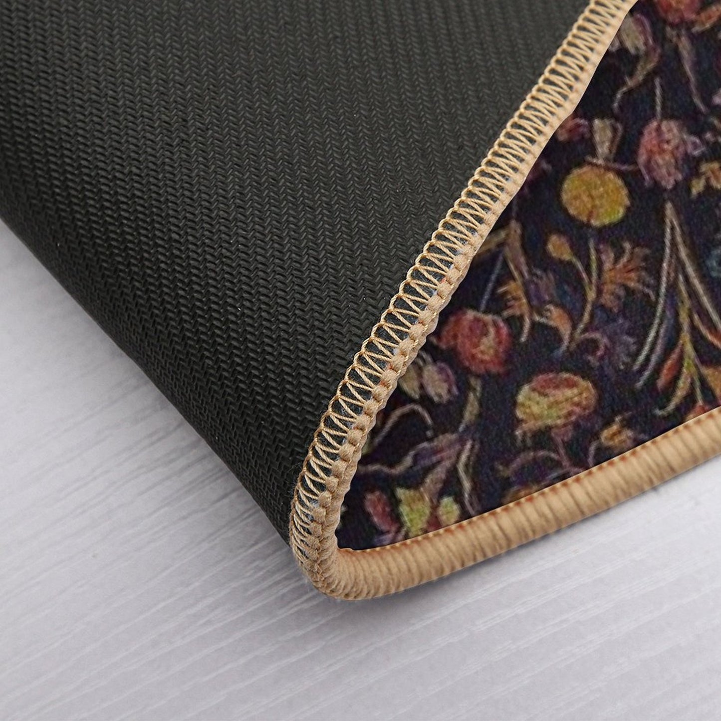 Midnight Floral Bath Mat