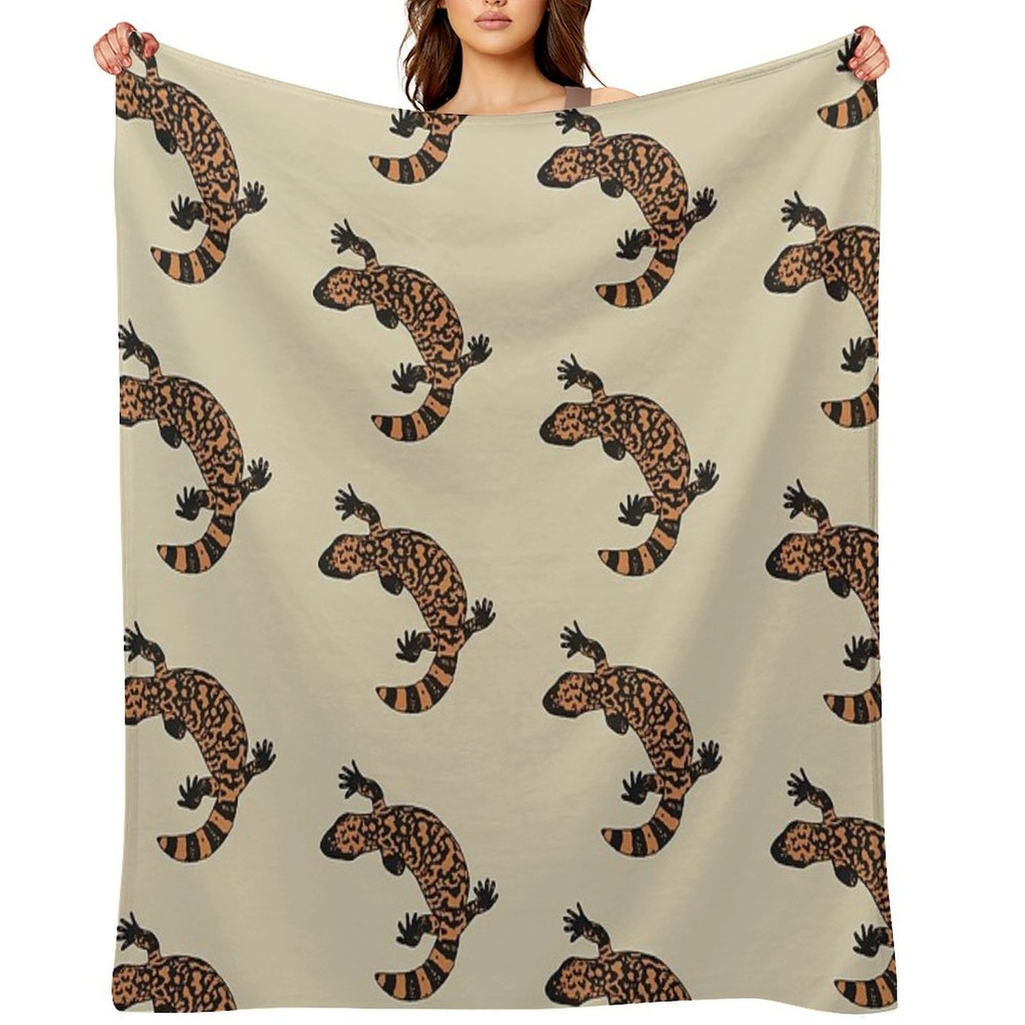 Gila Monster Throw Blanket