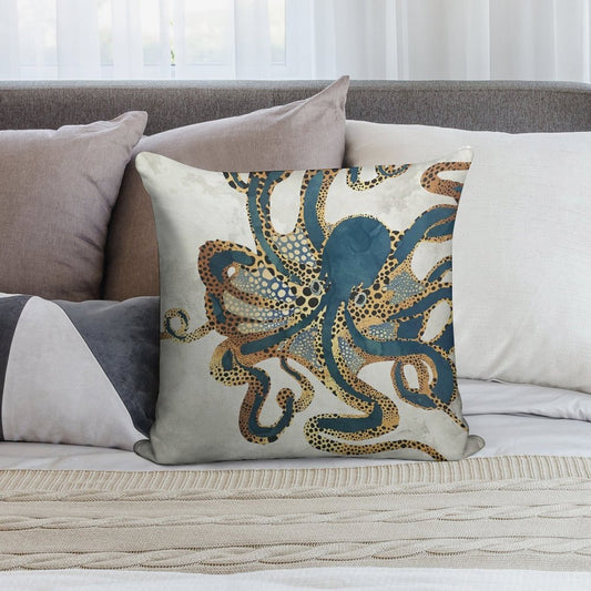 Underwater Dream VI Soft Fade-Resistant Throw Pillow