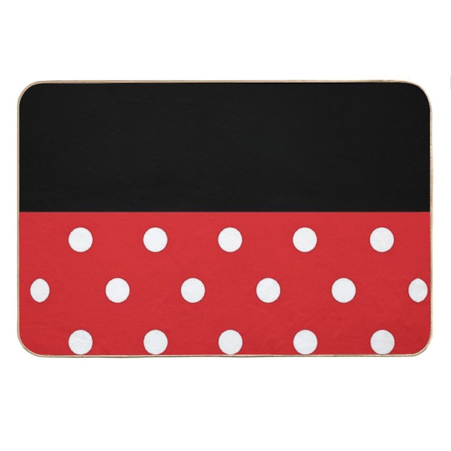 It All Started with Three Circles - Skirt Bath Mat