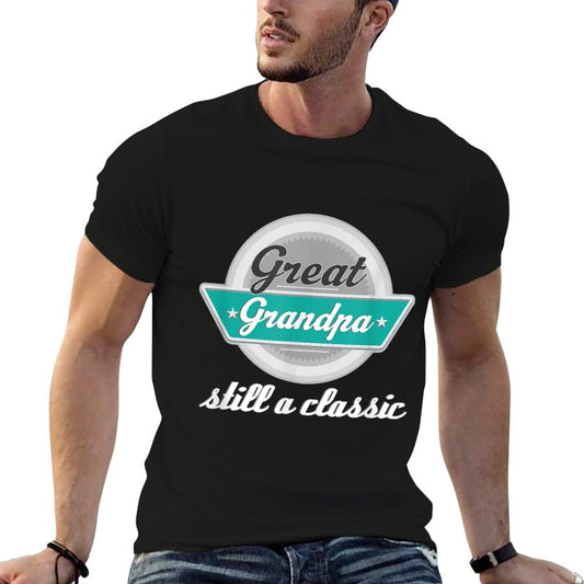 Great Grandpa Gifts Funny Fathers Day Vintage T-shirt T-Shirt