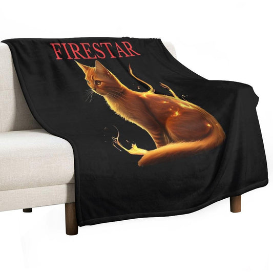 Warrior Cats - Firestar Throw Blanket