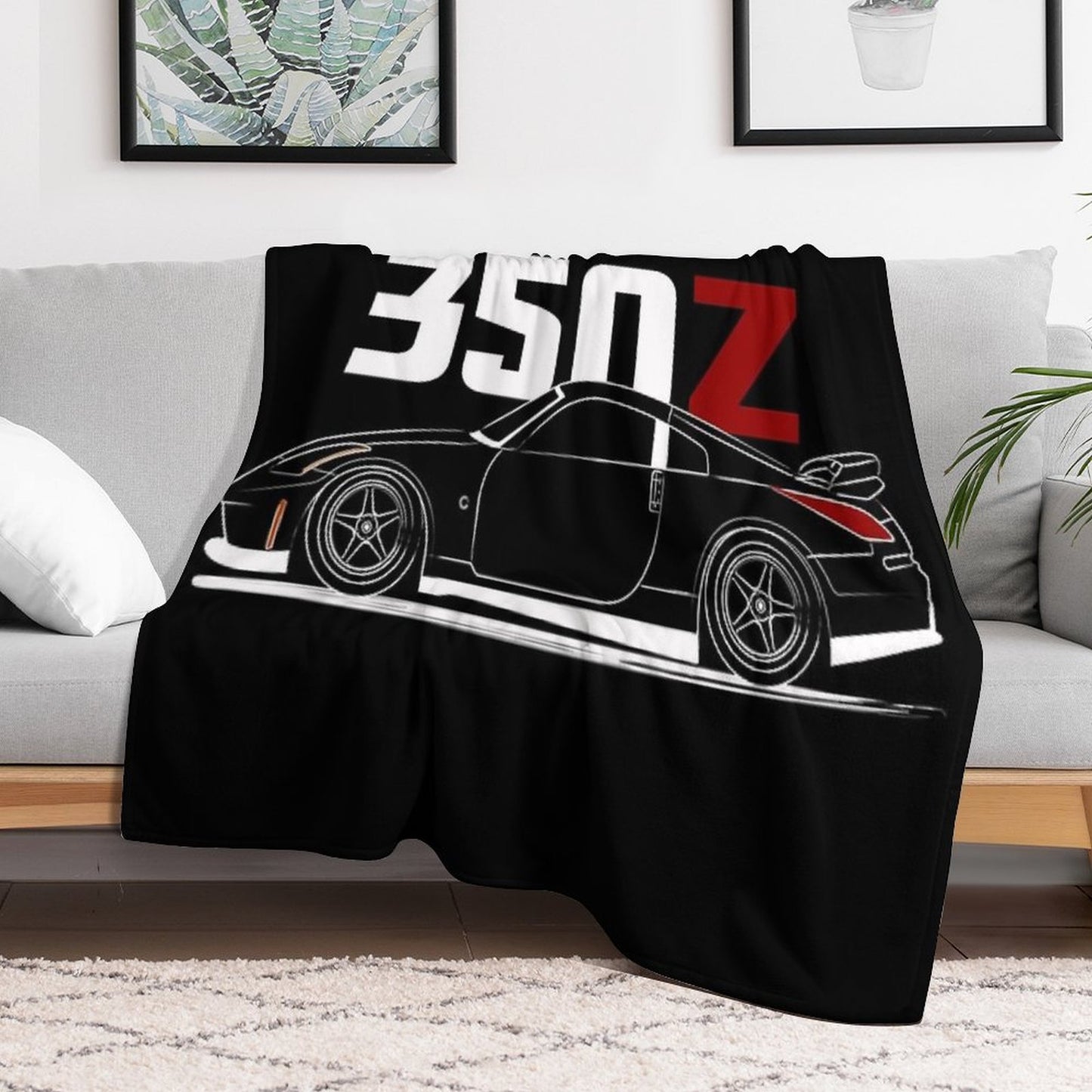 JDM 350 Z Throw Blanket